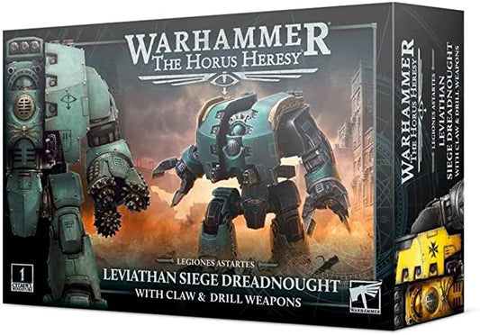 Games Workshop Warhammer The Horus Heresy Liviathan Siege Dreadnought with Claw & Drill Weapons