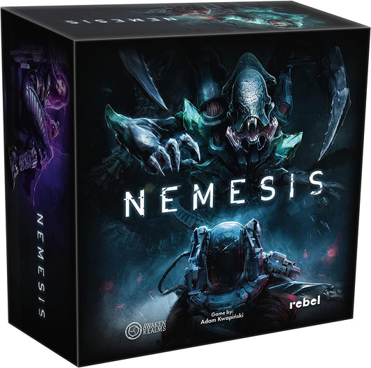 Nemesis Board Game | Sci-Fi Horror Game | Miniatures Game | Strategy Game | Cooperative Adventure Game for Adults and Teens | Ages 14+ | 1 - 5 Players | Average Playtime 1-2 Hours | Made by Rebel