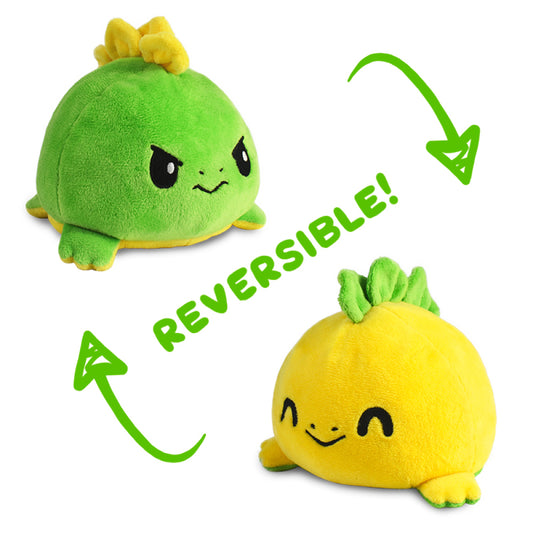 REVERSIBLE STEGO PLUSHIE Yellow/Green